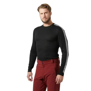 MEN'S HH LIFA® STRIPE LONG-SLEEVE CREW BASE LAYER